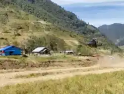 Akses Darat Terhambat, Pangkoops TNI Habema Perintahkan Evakuasi Udara Ibu Sinta dari Mbua
