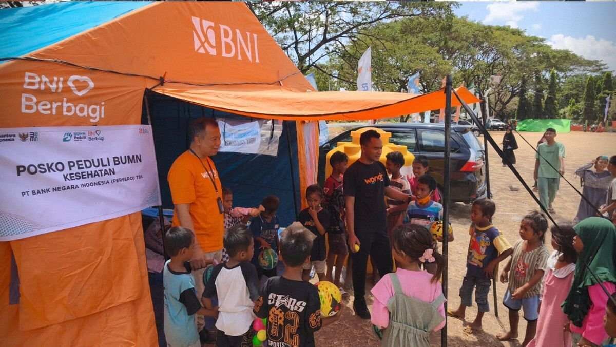 Posko BNI Berbagi untuk Korban Gempa di NTT Posko BNI Berbagi untuk Korban Gempa di NTT