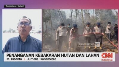 Kondisi Kebakaran Hutan dan Penanganannya di Banjarbaru