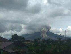Erupsi Gunung Sinabung Memicu Kewaspadaan Masyarakat
