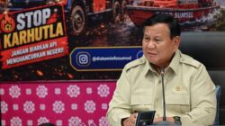Pembahasan Penanganan Kebakaran Hutan oleh Prabowo