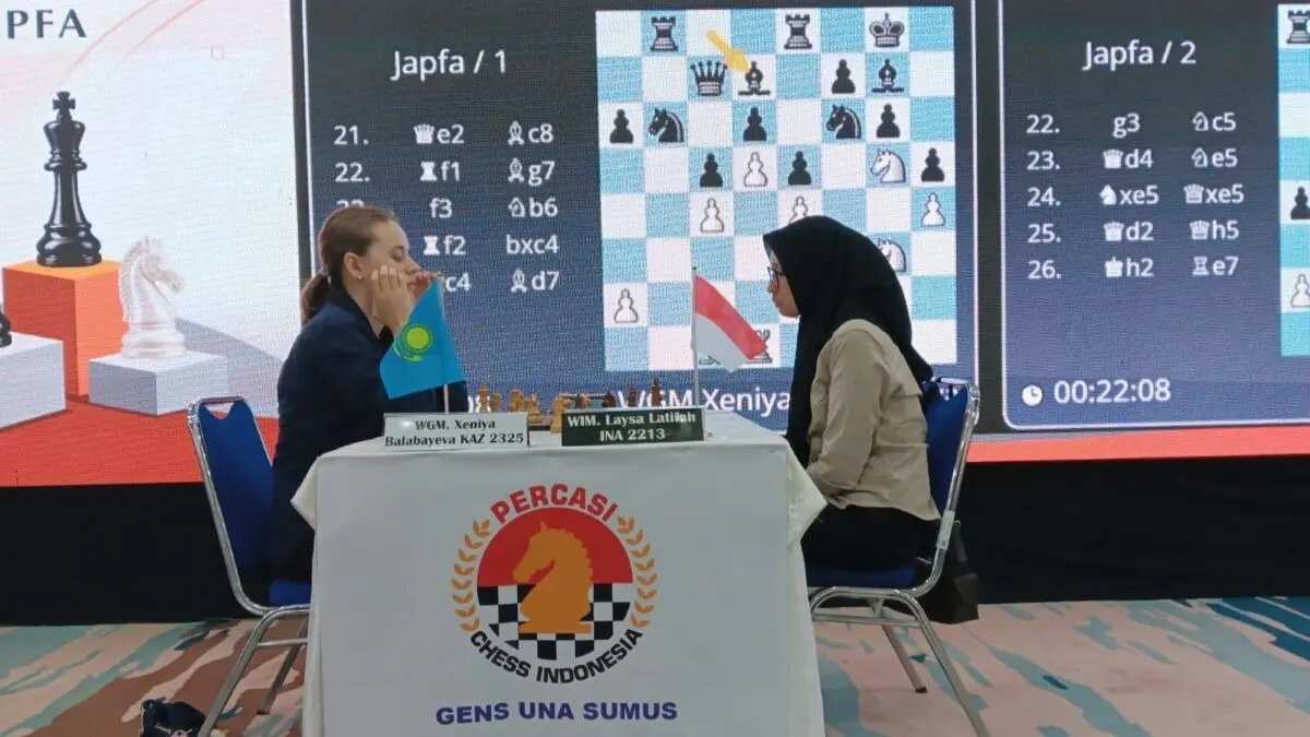 Pecatur Indonesia Kalah di Babak II Japfa Chess Festival 2026