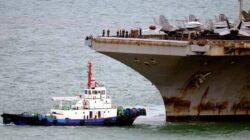 USS Abraham Lincoln Bersandar di Thailand Setelah 286 Hari di Laut