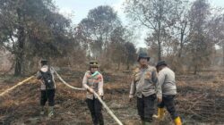 Penanganan Kasus Kebakaran Hutan dan Lahan oleh Polri