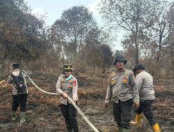 Penanganan Kasus Kebakaran Hutan dan Lahan oleh Polri