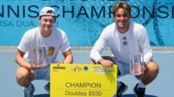 Kekalahan Rafalentino Ali da Costa dan Ethan David Zapp di Final Turnamen Tenis Bali