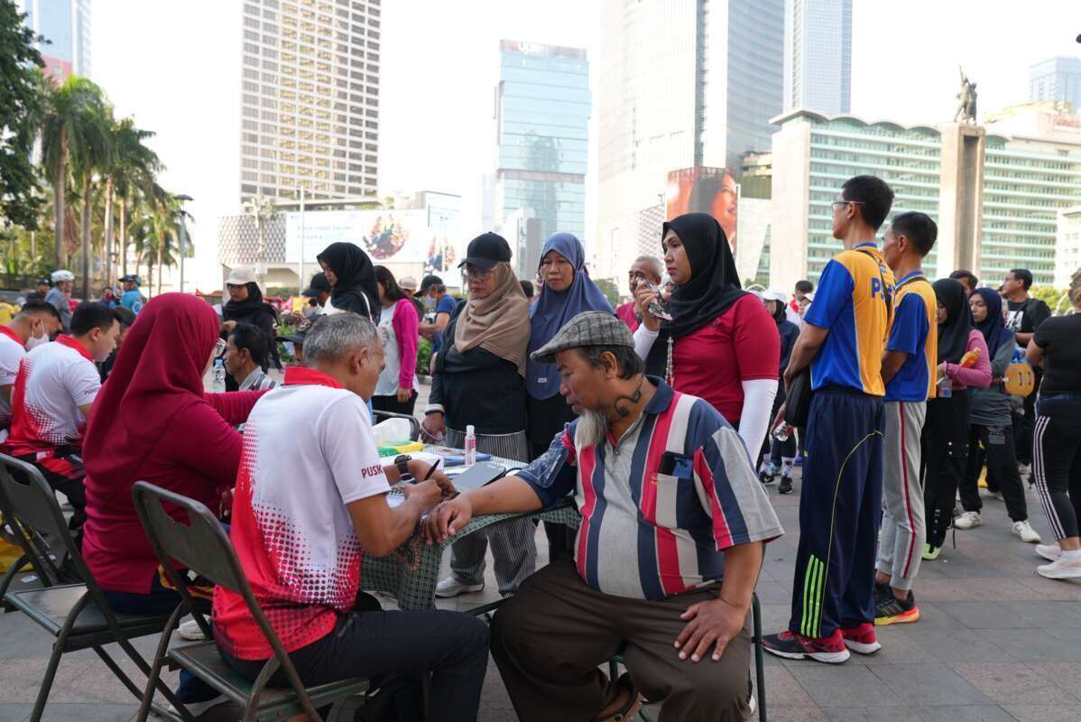 Bhakti Kesehatan TNI Menyambut HUT ke-81