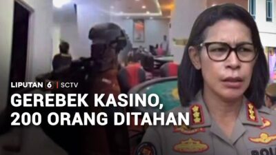 Penggerebekan Kasino di Batam: 200 Orang Ditahan