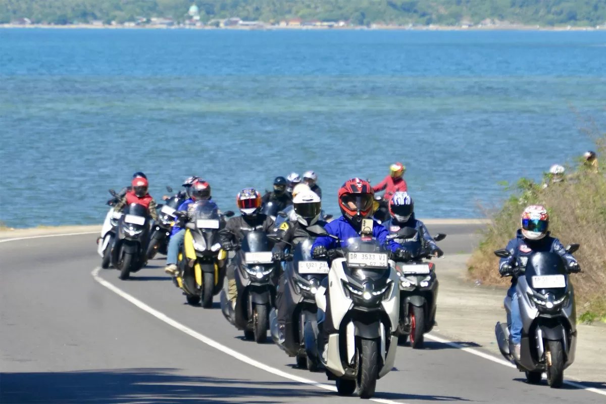 Ketangguhan Maxi Yamaha dalam Maxi Tour Boemi Nusantara