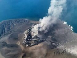 Pergerakan Abu Vulkanik Anak Krakatau Menuju Samudra Hindia