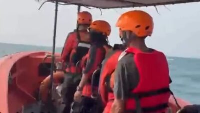 Pencarian Lima Jurnalis Hilang di Selat Sunda