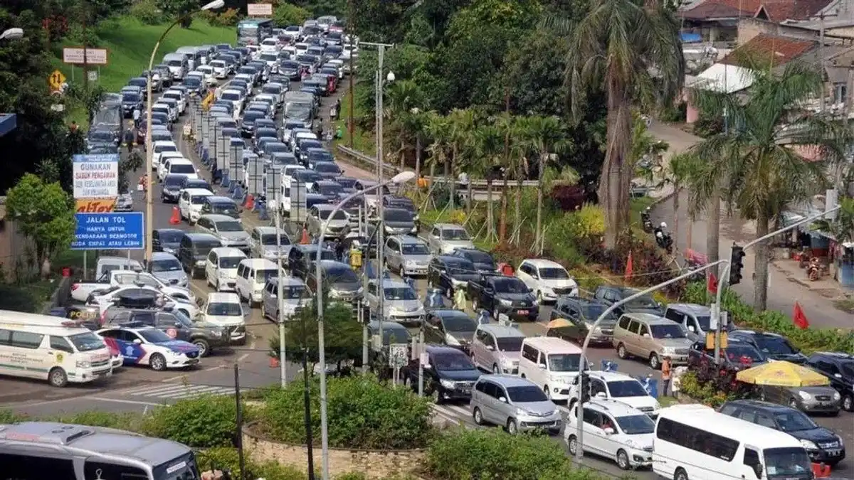 Pengaturan Lalu Lintas di Puncak Bogor Akhir Pekan Ini