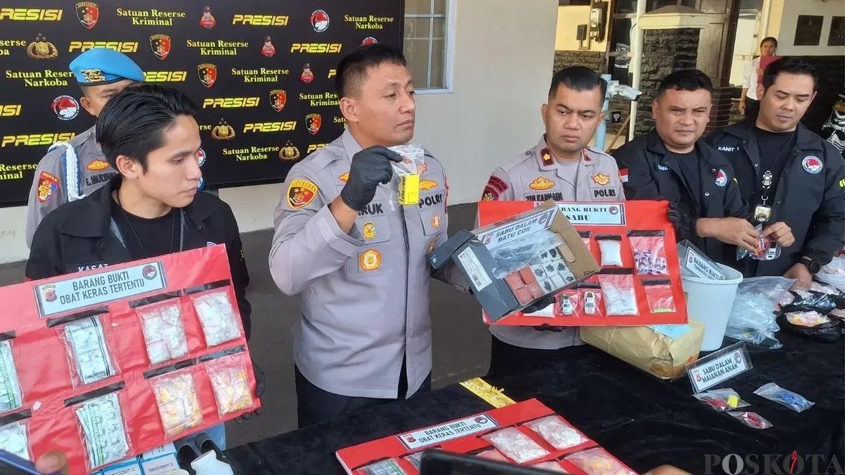 Pengungkapan Besar-besaran Kasus Narkoba oleh Polres Cimahi