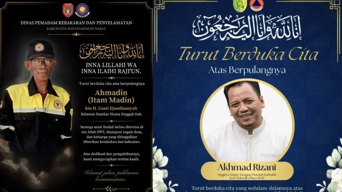 Duka Relawan Kebakaran Hutan di Kalimantan Tengah