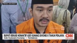 Vonis Ringan untuk Bupati Bekasi Nonaktif