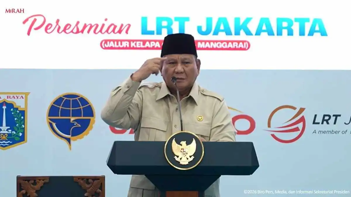 Prabowo Dorong Danantara Terlibat dalam Pengembangan LRT Jakarta