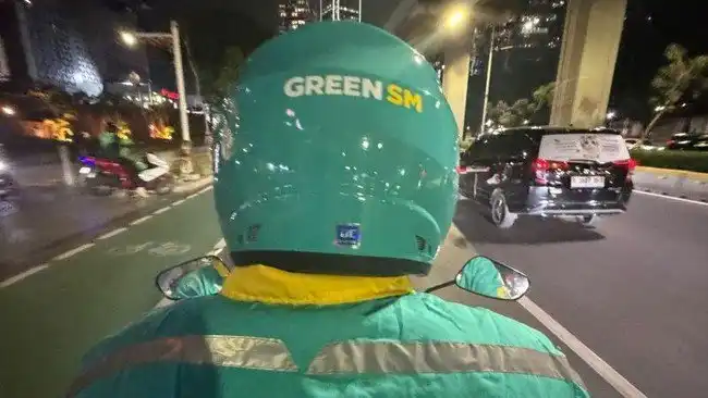 Peluncuran Layanan Motor Listrik Green SM di Jakarta