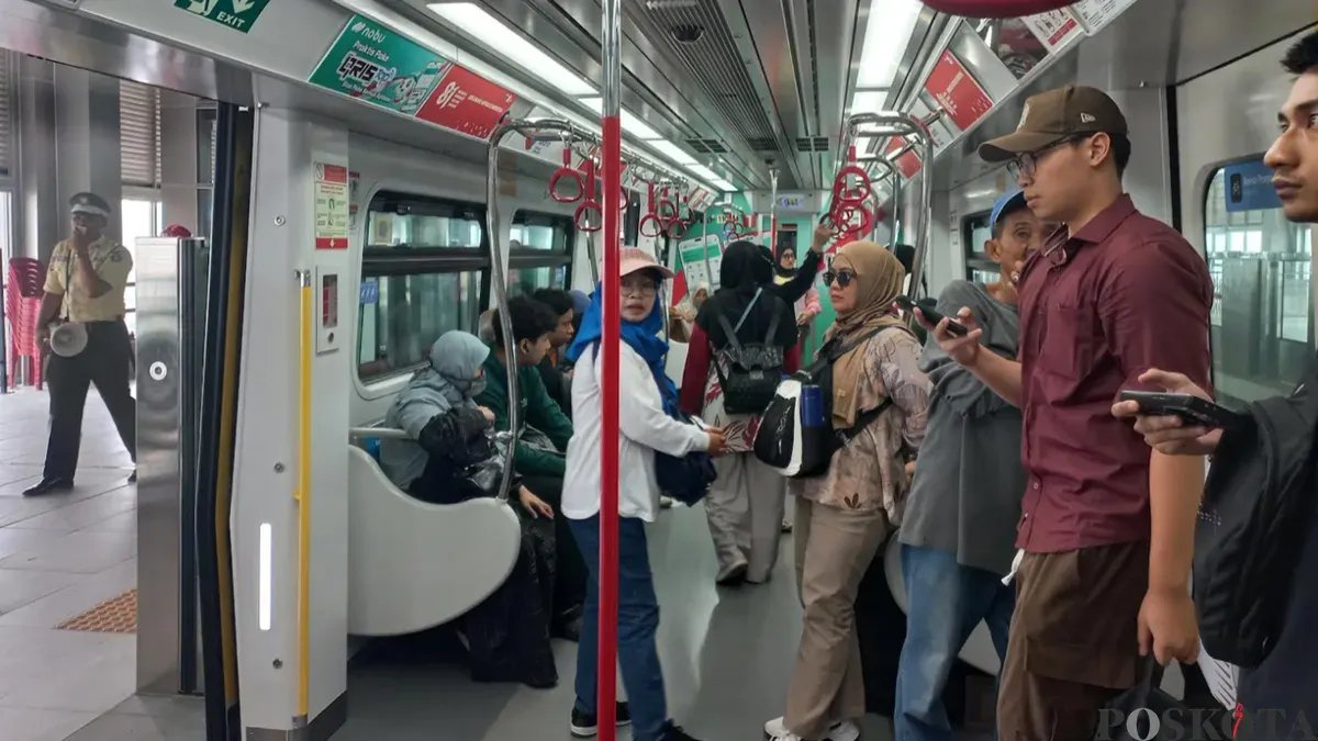 Antusiasme Warga Terhadap Tarif Promo LRT Jakarta