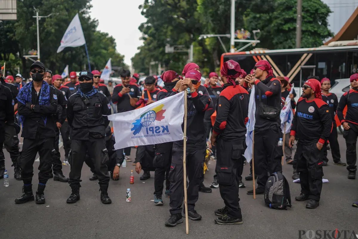 Tuntutan Buruh dalam Aksi Unjuk Rasa Hari Ini di Jakarta