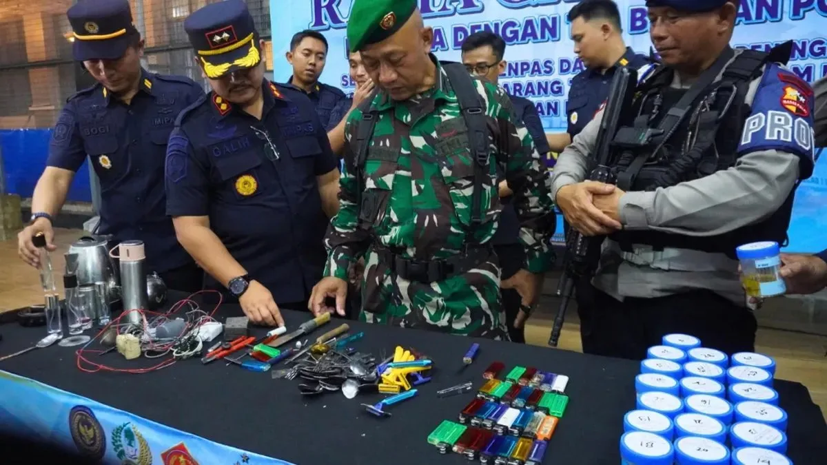 Operasi Razia Rutan: Temuan Tak Terduga di Lapas Depok