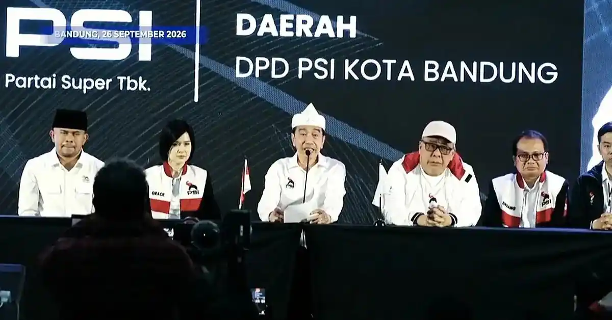 Optimisme Jokowi dan PSI Menuju 2029