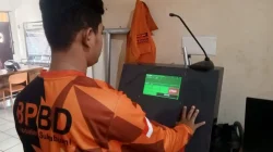 Pengujian Sistem Peringatan Dini Tsunami oleh BPBD Sukabumi