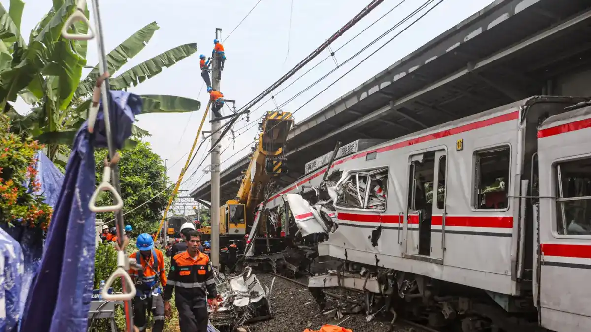 Faktor Penyebab Kecelakaan Kereta di Stasiun Bekasi