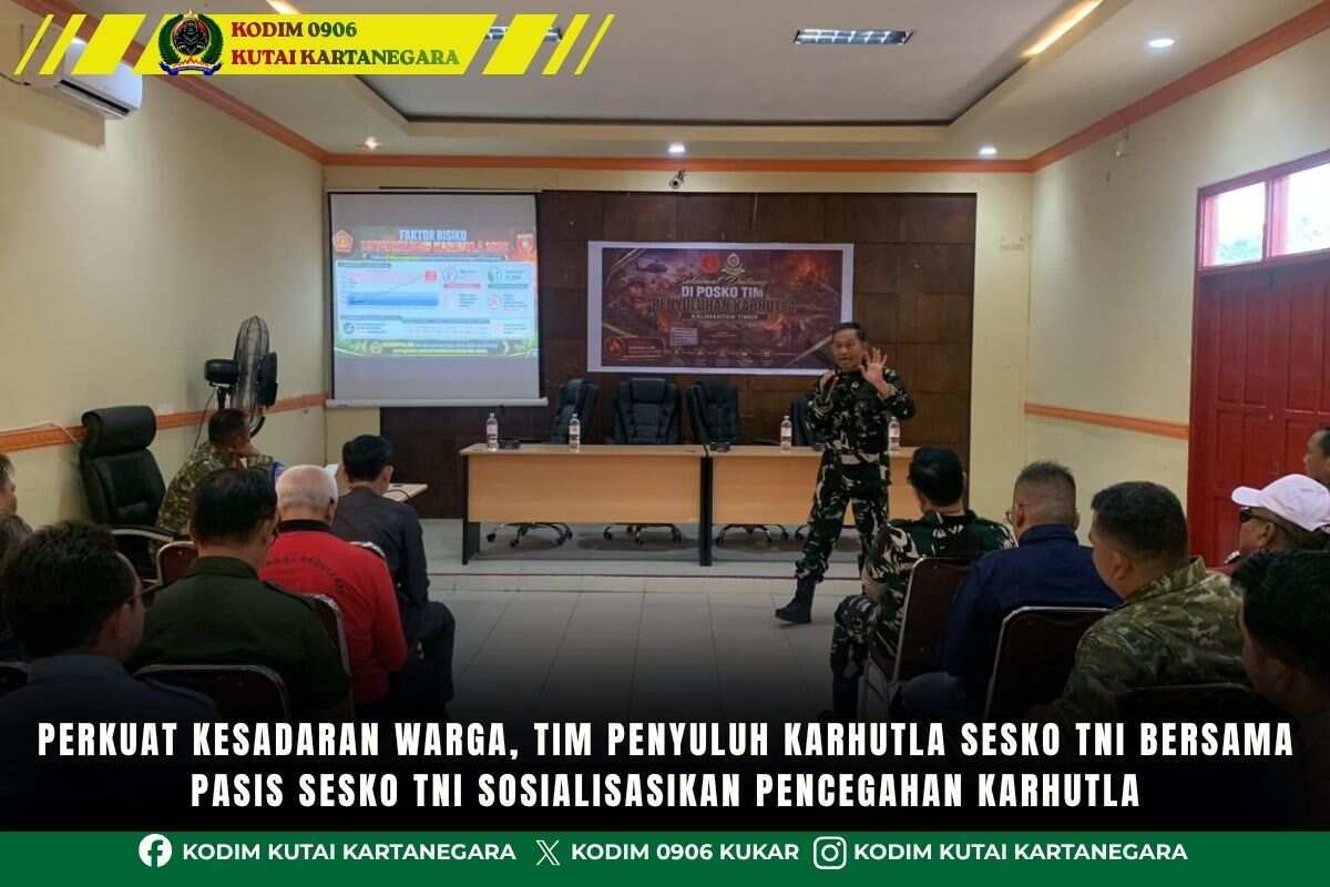 Perkuat Kesadaran Warga, Tim Penyuluh Karhutla Sesko TNI Bersama Pasis Sesko TNI Sosialisasikan Pencegahan Karhutla Perkuat Kesadaran Warga, Tim Penyuluh Karhutla Sesko TNI Bersama Pasis Sesko TNI Sosialisasikan Pencegahan Karhutla