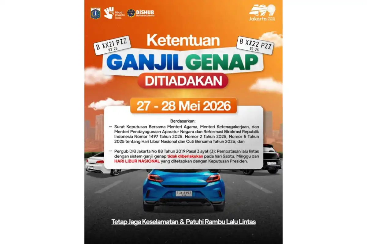 Nasib Ganjil Genap Jakarta Memasuki Tahap Evaluasi Menyeluruh