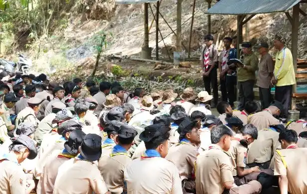 Pramuka Santri PPSN VI 2026 Mengenal Energi Terbarukan dan Potensi Bambu di Boon Pring