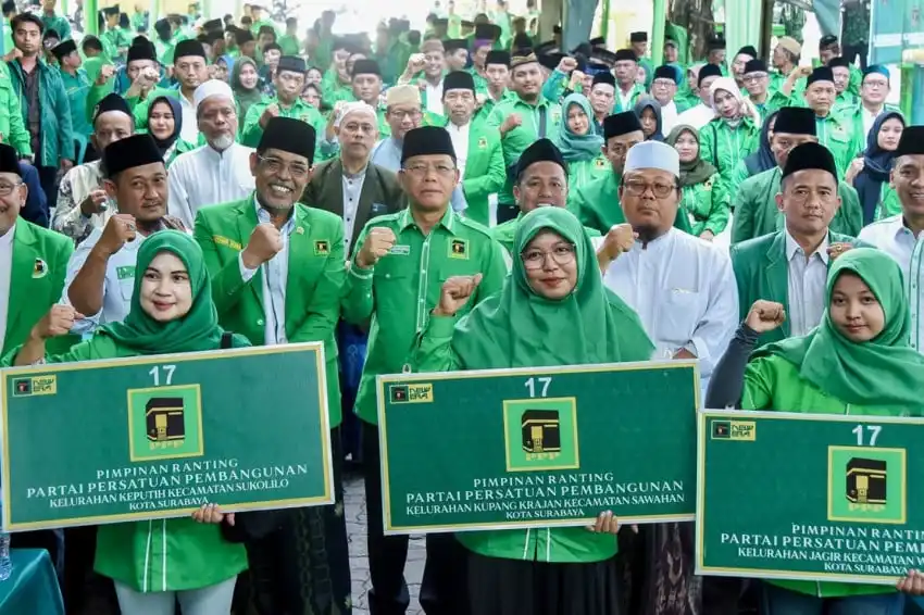 Mardiono Bidik Satu Fraksi PPP di DPRD Surabaya pada 2029