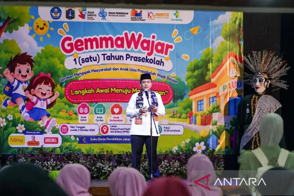 Jakarta Pusat Perkuat Sosialisasi Program Wajib Belajar Prasekolah