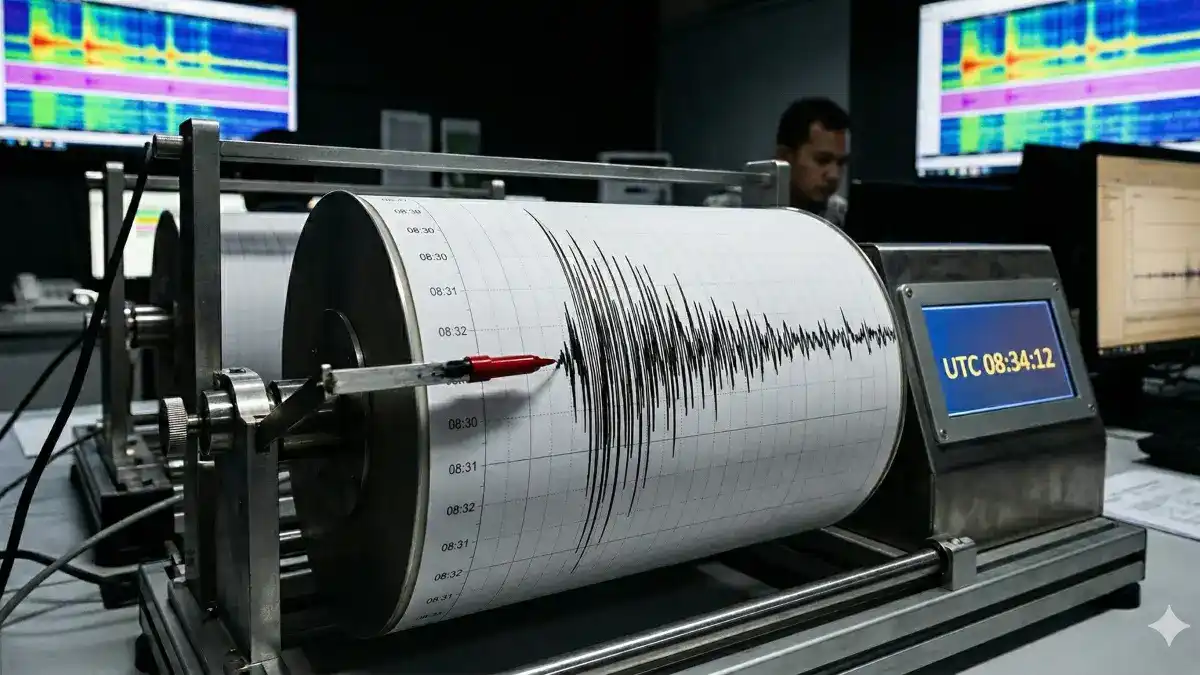 Lima Gempa Tektonik Jauh Terdeteksi di Gunung Kelud, Suhu Danau Kawah Menurun