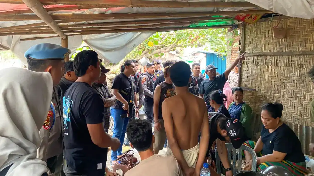 Penindakan di Permukiman yang Disebut Kampung Narkoba Kota Bima Berujung pada Penangkapan 10 Orang