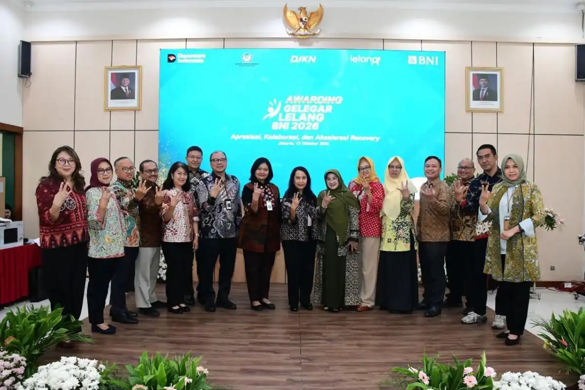 Program Gelegar Lelang BNI 2026 Catat Penjualan Agunan Rp510,77 Miliar
