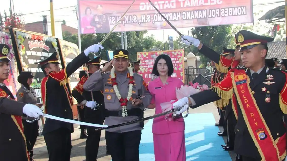 Kapolresta Sleman Berganti Sehari Setelah Serah Terima Jabatan