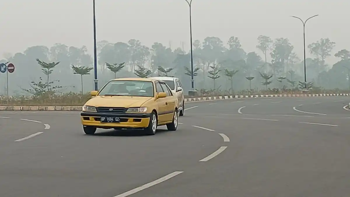 Kabut Asap di Batam Makin Pekat, PM2,5 Capai 190,1 µg/m³