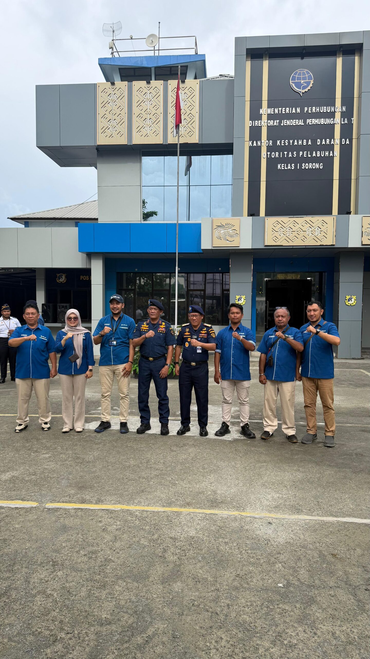 KSOP Gelar Apel Pembukaan Posko Terpadu Angkutan Laut Lebaran 2026: Jelang Mudik Idul Fitri 1447 H Pelni sorong Siap Dukung Angkutan Laut Lebaran 8 IMG 20260313 WA0045 scaled